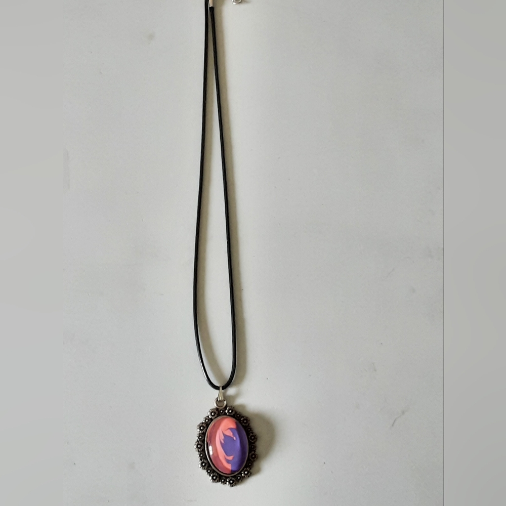 Elegant Pink Pendant Necklace